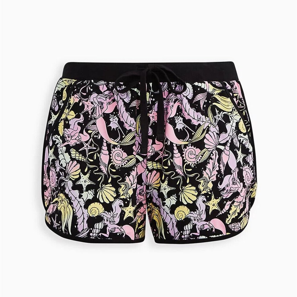 Torrid 2X The Little Mermaid Disney Ariel Sleep Short W/Pockets (18-20) Plus